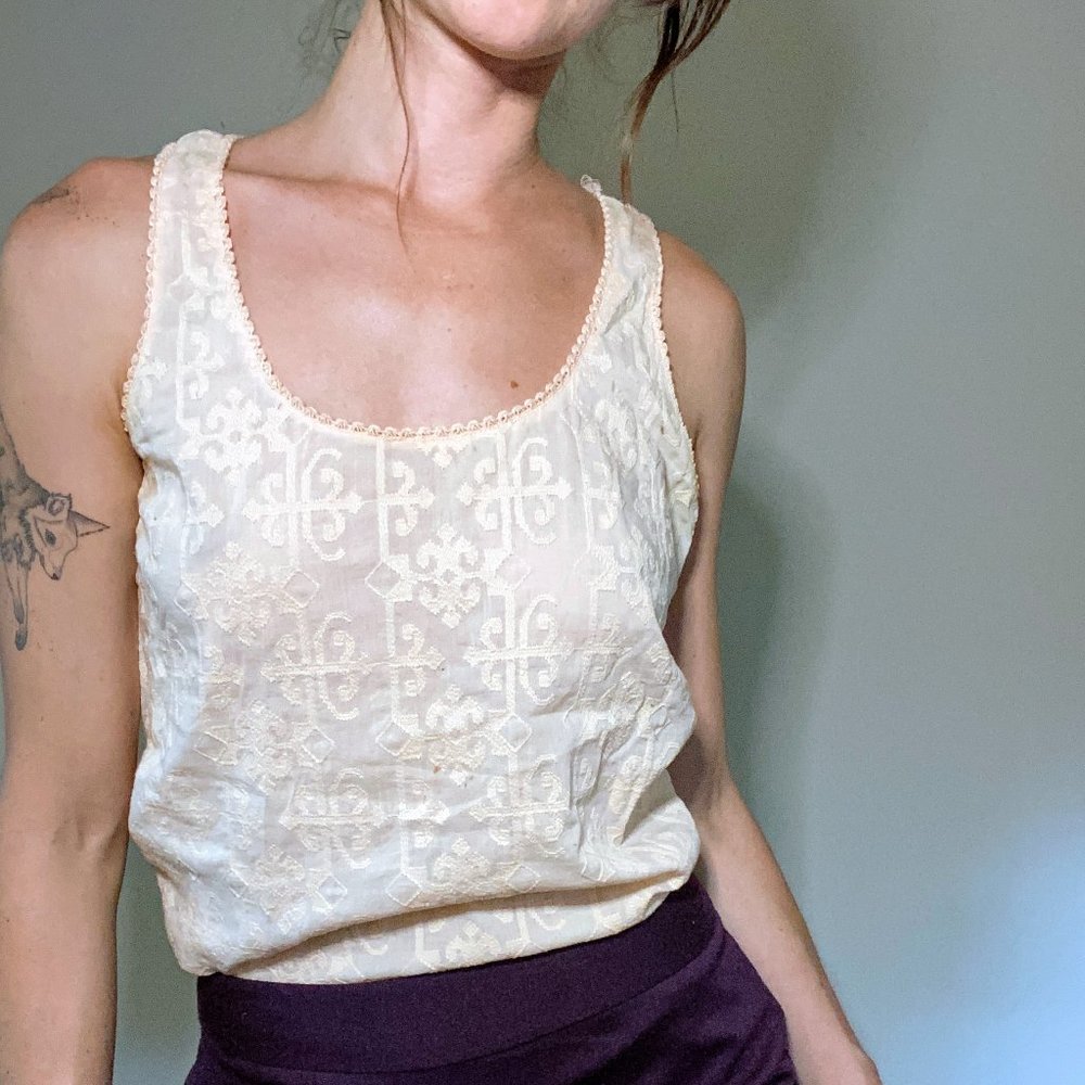 Lucky Brand Peach Tank Top - size XS